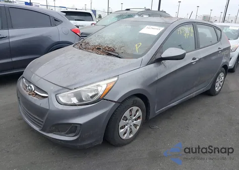 2016 Hyundai Accent Se z USA, uszkodzony, nr VIN KMHCT5AE3GU250083